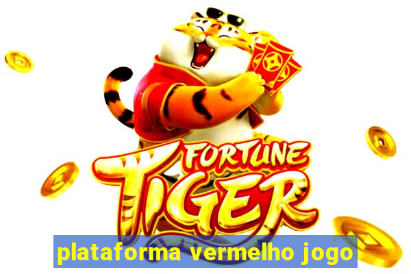 plataforma vermelho jogo